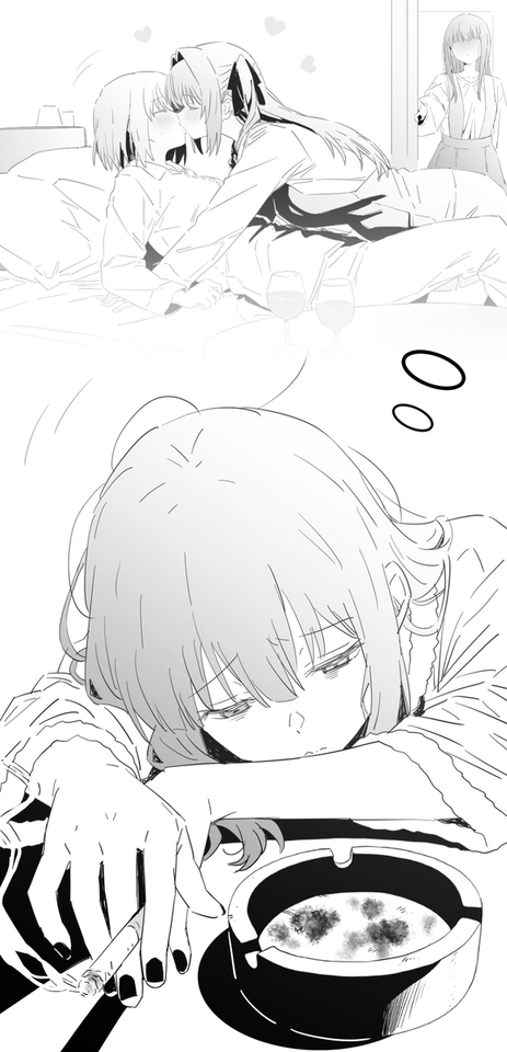 あのキスを見た夜、煙草を吸う理由ができた