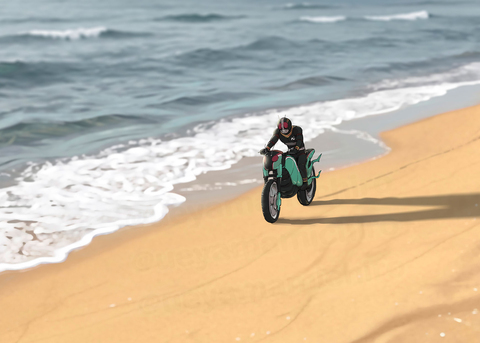 緑のボディのニクいやつ