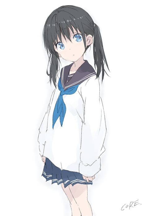 制服rkgkツインテ少女