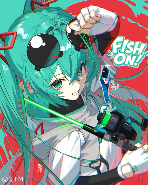 釣りミク