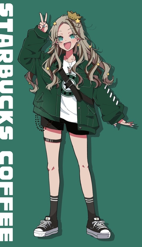 スタバ擬人化