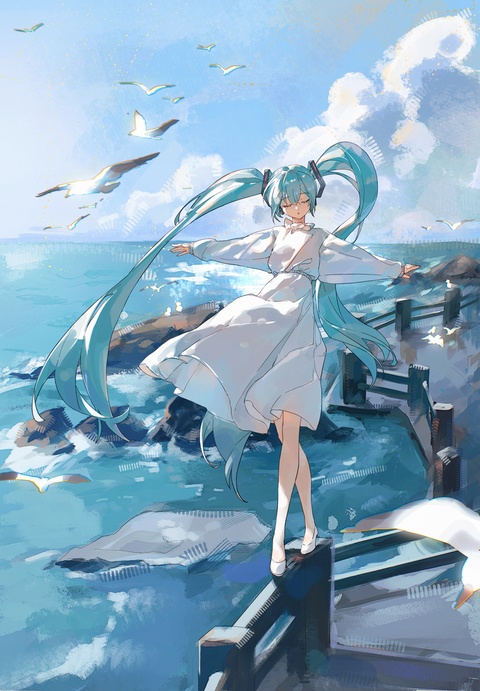 Day 5  Miku【A weightless breeze】