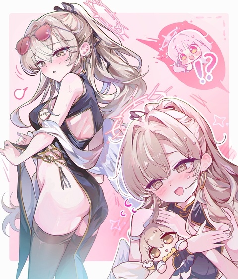 視線を感じますわ……。💭