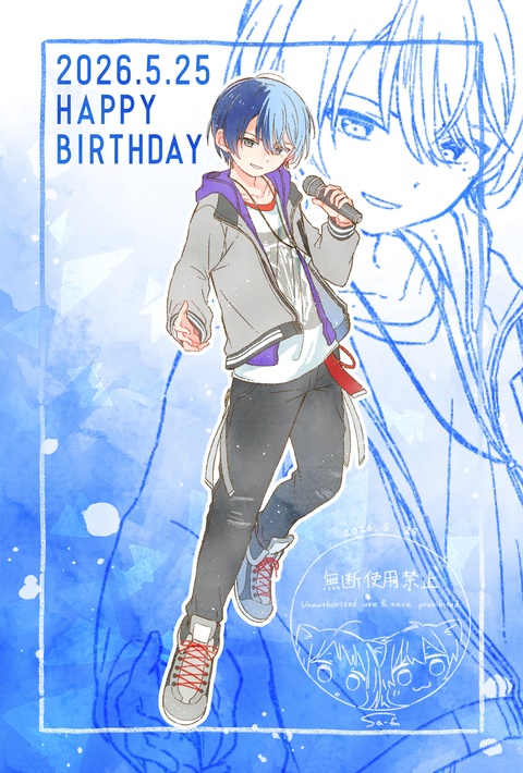 初心にかえって初期衣装を描いてみた⑲
