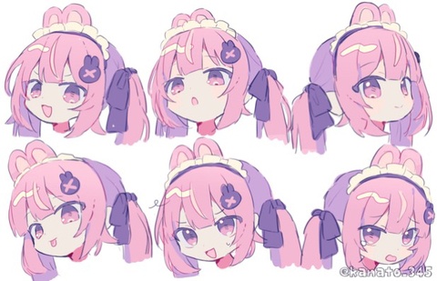 絵の練習🐰