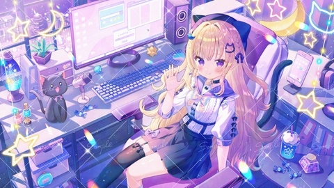 【お仕事】月城ルイさん配信用OP動画