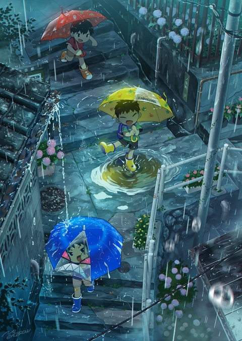 梅雨前線がやって来た！