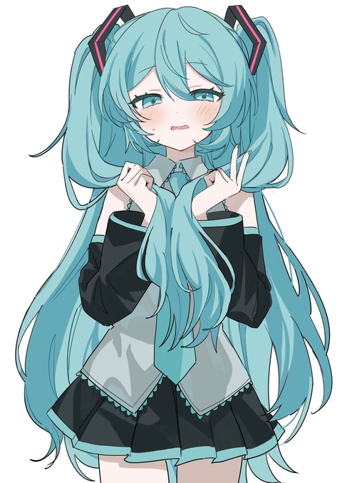 ハーフツインミク