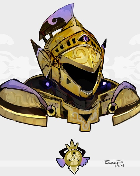 ギルガルドモチーフのヘッドギア（ポケモン）
