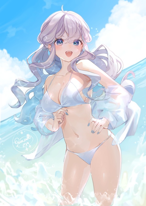 海だー！！！