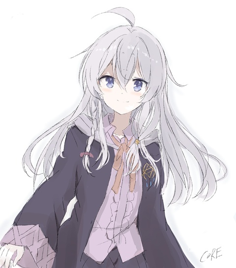 帽子をとったイレイナさん