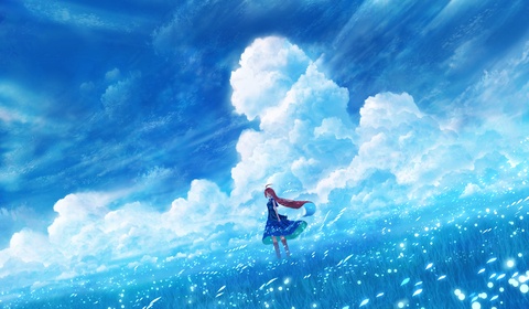 爽静の空
