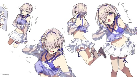 【FGO】マシュ、新水着おめでとう！