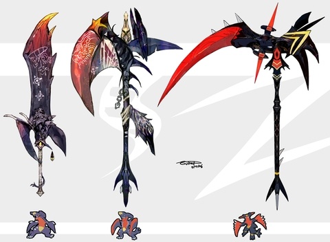 ガブリアス・メガガブリアス・メガガブリアスZモチーフの武器